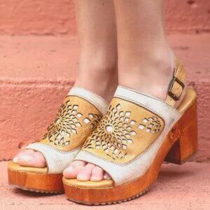 Bed|Stü Jinkie Sandals Women's Size 9 ~Nectar Lux Cashew Rustic~ New in Box